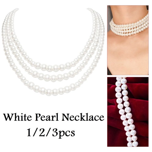 Collana perle lunghe - collana, di