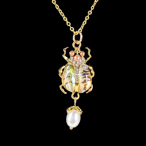 Collana scarabeo - collana,