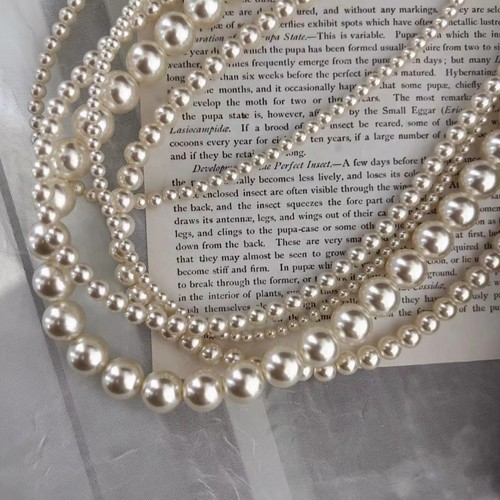 Collana perle alta - ad,