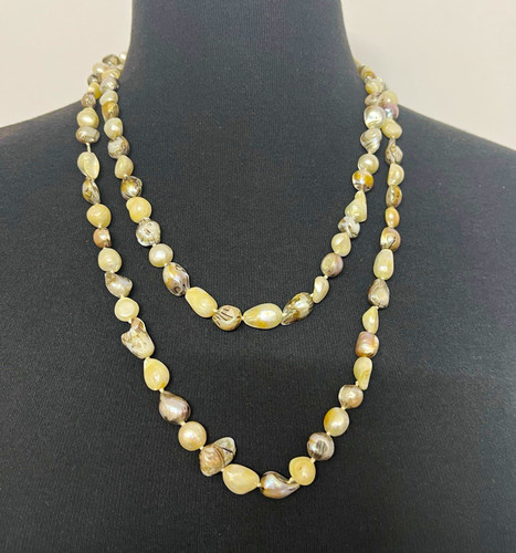 Collana con filo perle - collana,