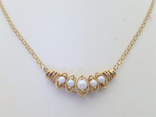 Collana perle vintage - di, oro