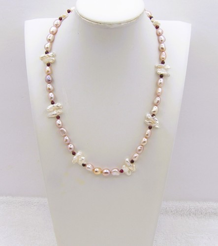 Collana perle acqua - d'acqua, dolce