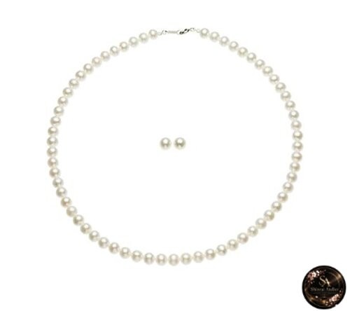 Collana perle acqua dolce - collana,