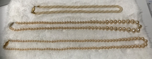 Vintage collane perle - 3,