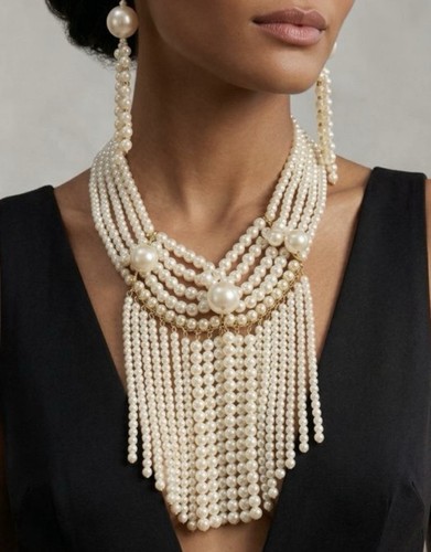 Collana orecchini perle - collana, e