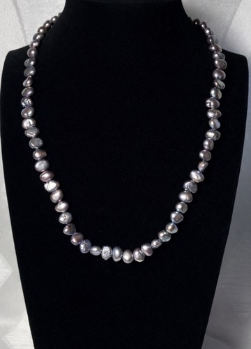 Collana girocollo perle