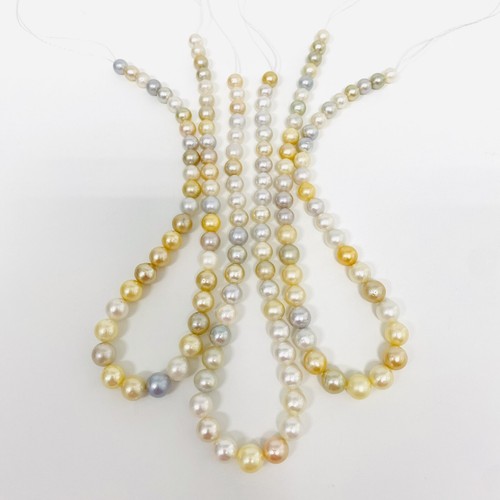 Collane perle multicolore - collane,