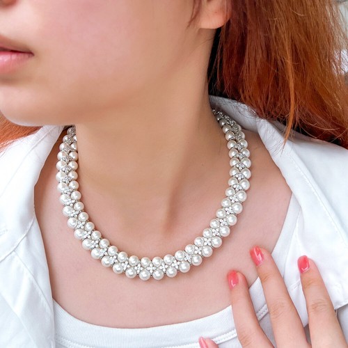 Collana tennis doppia fila - tennis,