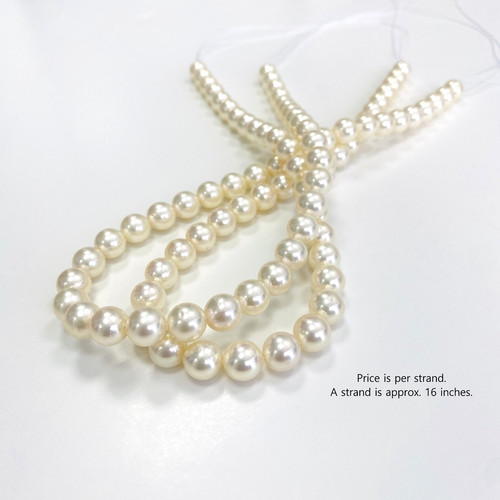 Collana perle akoya filo - perle,