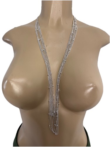 Collana argento multi fila - , 6