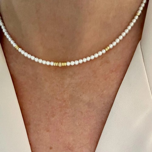 Aaaaa collana perle - collana, di