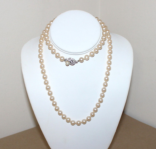 Collana perle finte - di,