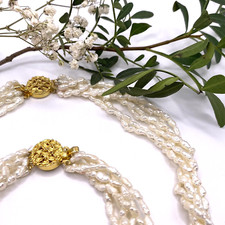 Set Collana e Bracciale Perle