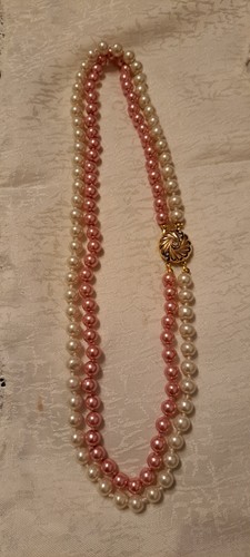 Collana girocollo con fili - con,